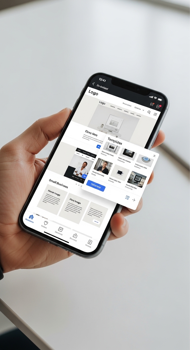 Website Builder with Template